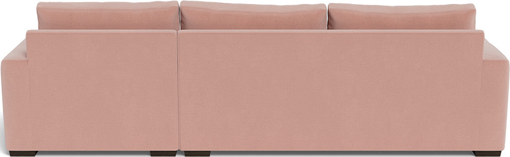 Mesa 123" Right Chaise Sectional - Superb Blush