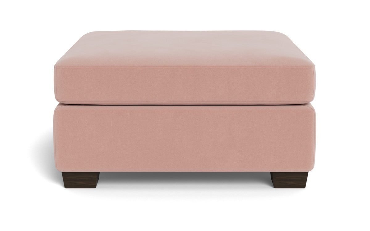 Mesa Storage Cocktail Ottoman - Superb Blush