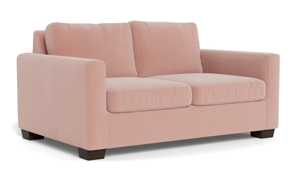 Track 62" Loveseat - Superb Blush