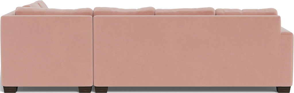 Track 121" Right Chaise Sectional - Superb Blush