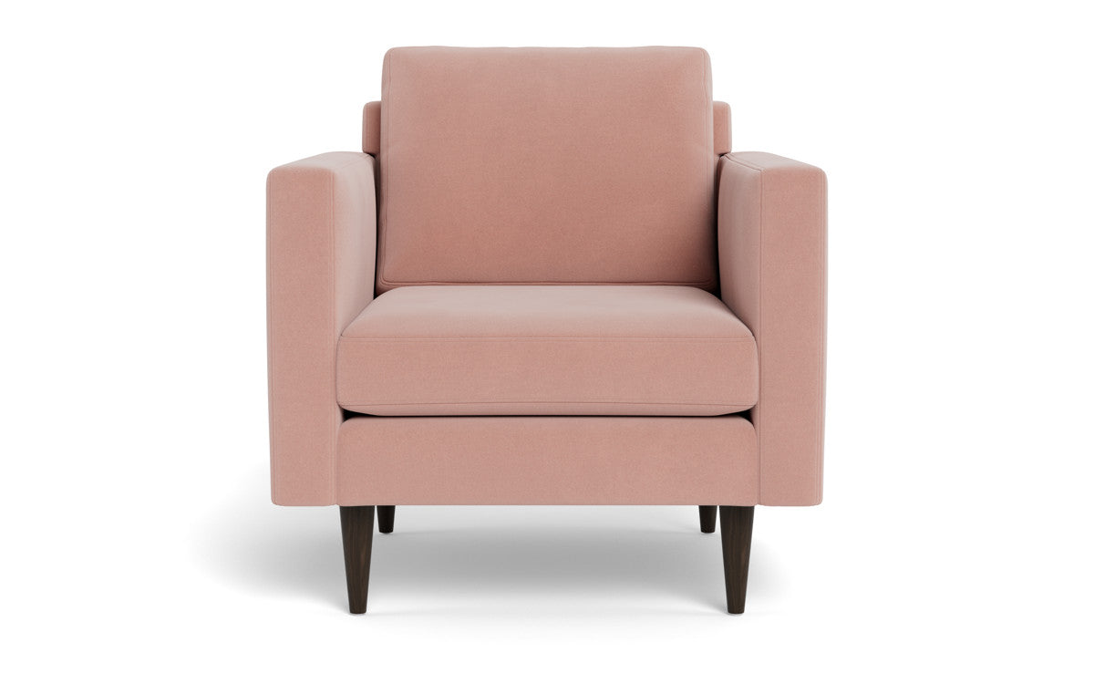 Wallace 34" Untufted Arm Chair - Superb Amethyst