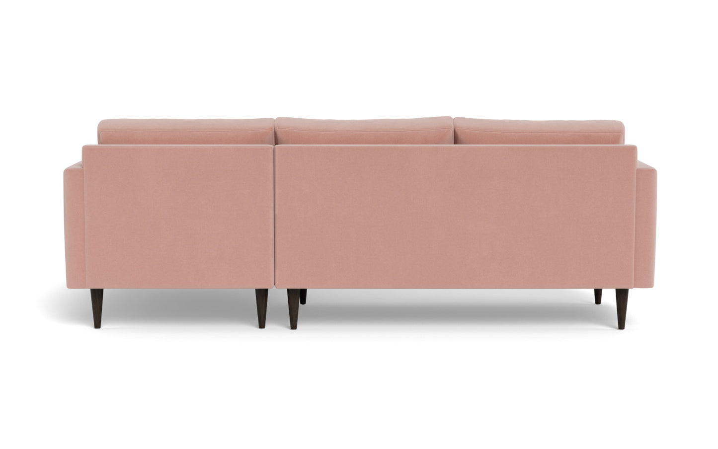Wallace 98" Untufted Right Chaise Sectional - Superb Amethyst