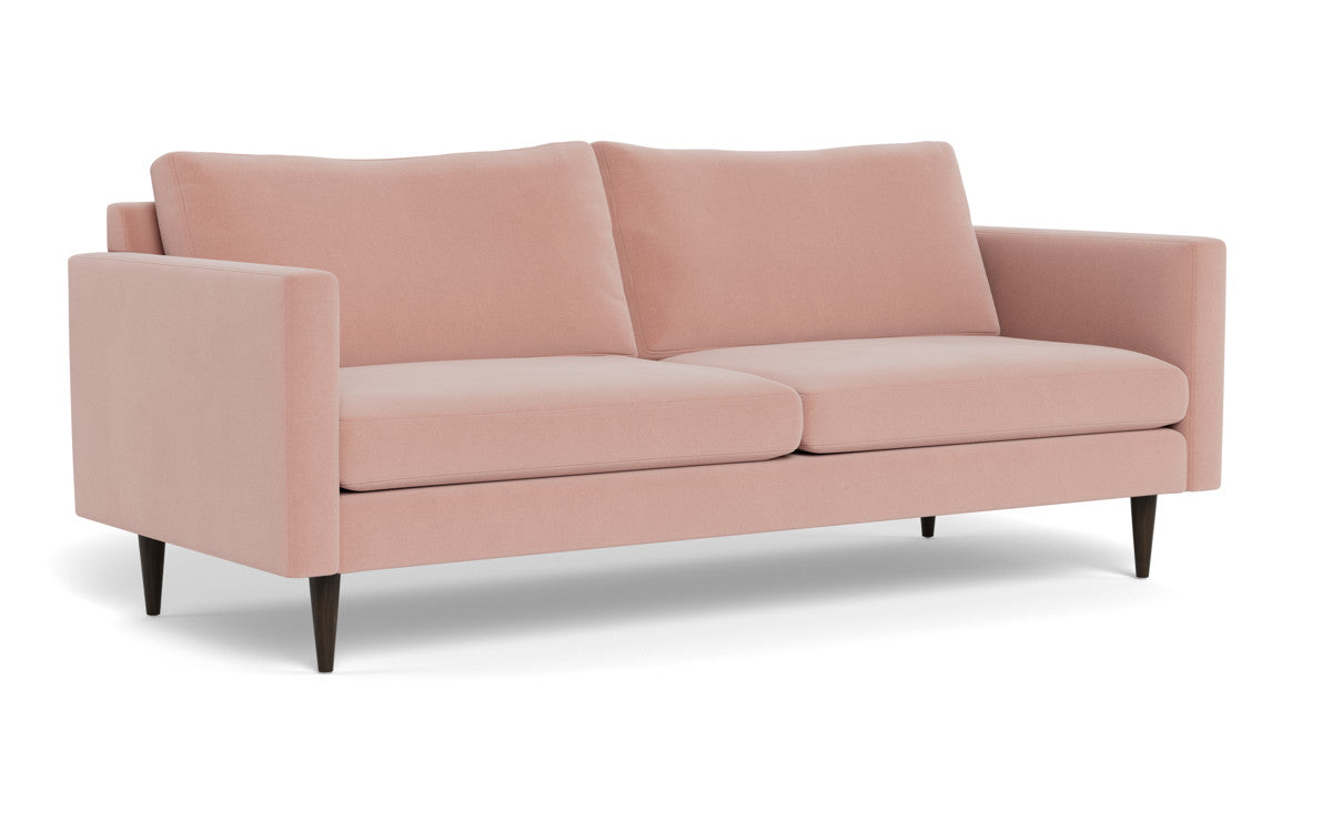 Wallace 85" Untufted Sofa - Superb Blush