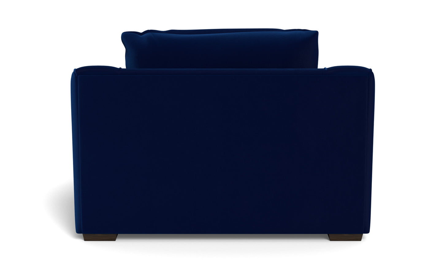 Austonian 56" Arm Chair - Superb Cobalt