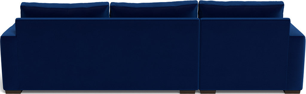 Mesa 123" Left Chaise Sectional - Superb Cobalt