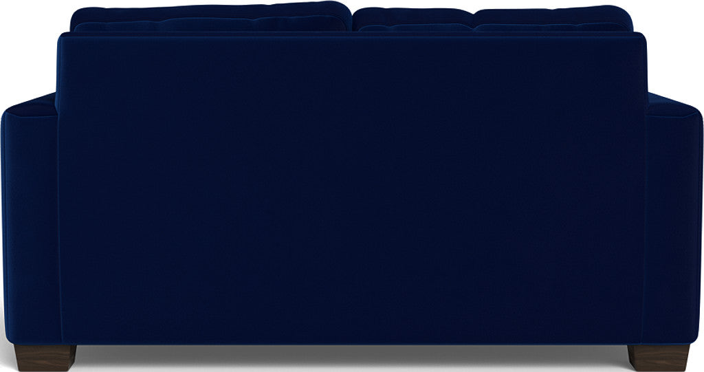 Track 62" Loveseat - Superb Cobalt