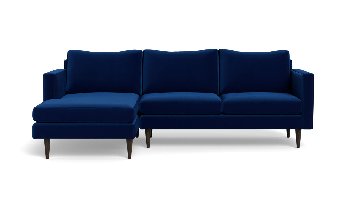 Wallace 98" Untufted Left Chaise Sectional - Superb Blush
