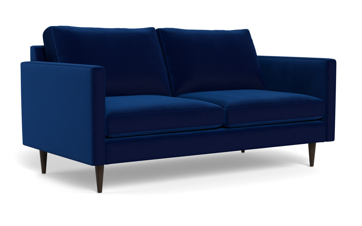 Wallace 69" Untufted Loveseat - Superb Cobalt