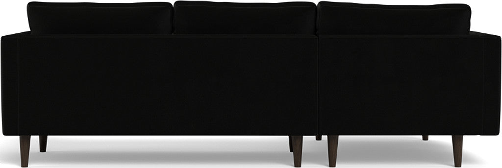 Ladybird 102" Left Chaise Sectional - Superb Gunmetal