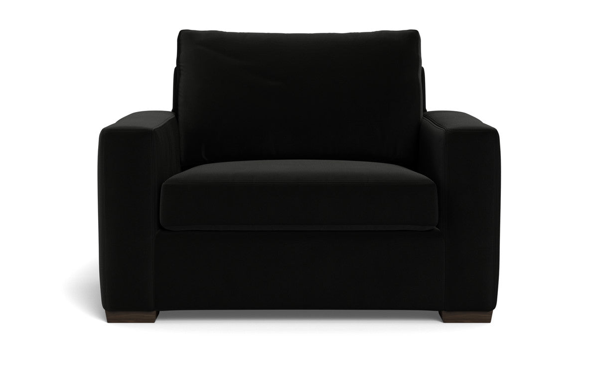Mesa 52" Arm Chair - Superb Gunmetal