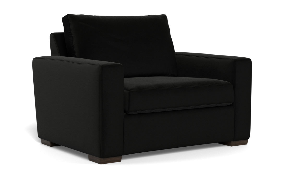 Mesa 52" Arm Chair - Superb Gunmetal