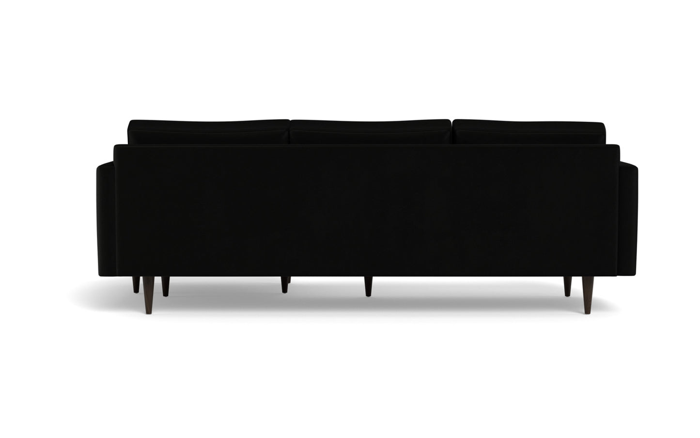 Wallace 98" Untufted Reversible Chaise Sofa - Superb Cobalt