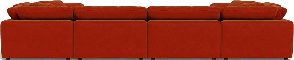 Fluffy 178" 4 Corner U Sectional - Superb Hacienda
