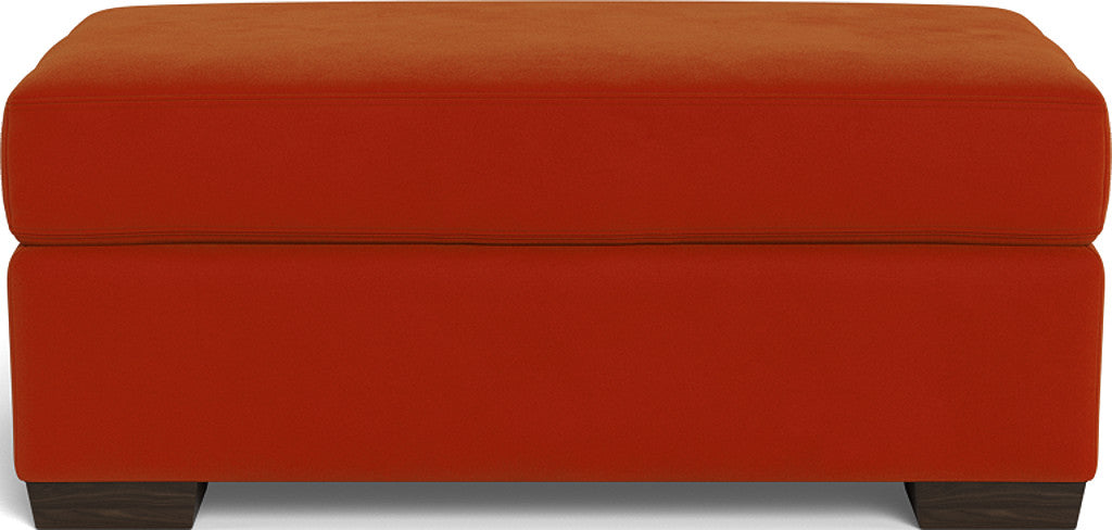 Mesa Storage Ottoman - Superb Gunmetal