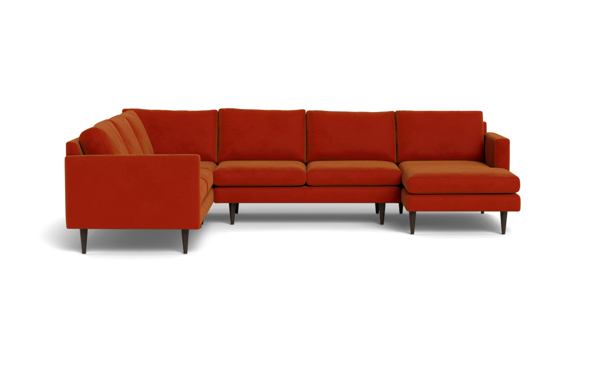 Wallace 130" Untufted Corner Sectionals w. Right Chaise - Superb Hacienda
