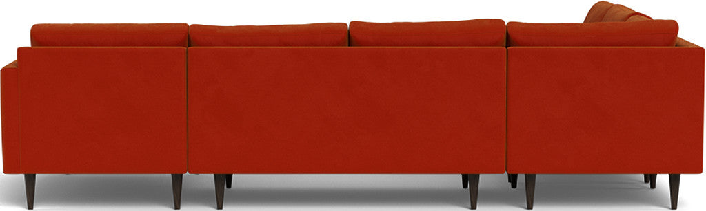 Wallace 130" Untufted Corner Sectionals w. Right Chaise - Superb Hacienda