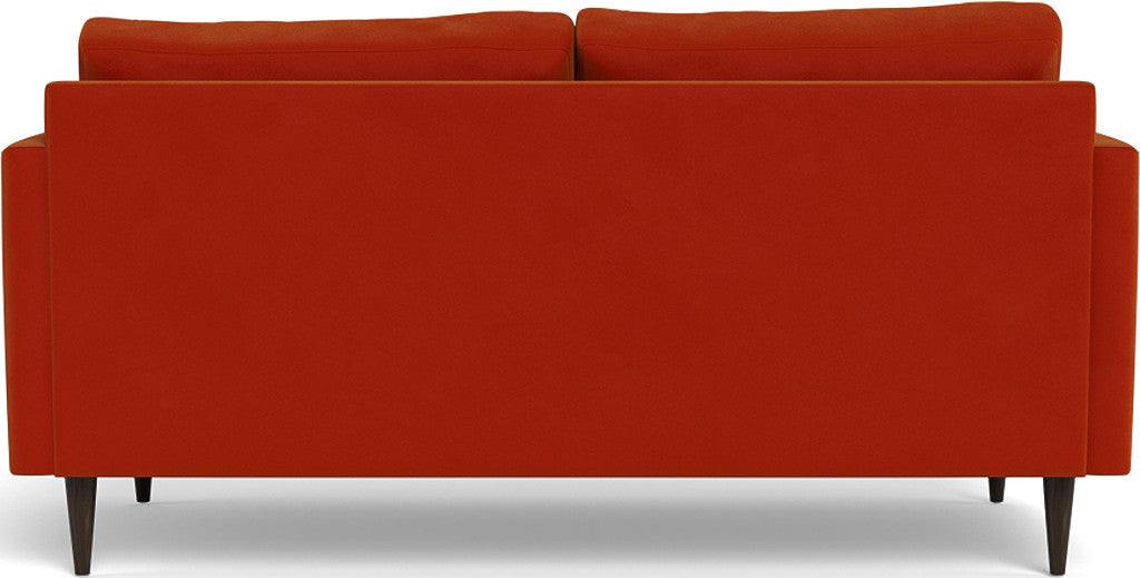 Wallace 69" Untufted Loveseat - Superb Gunmetal