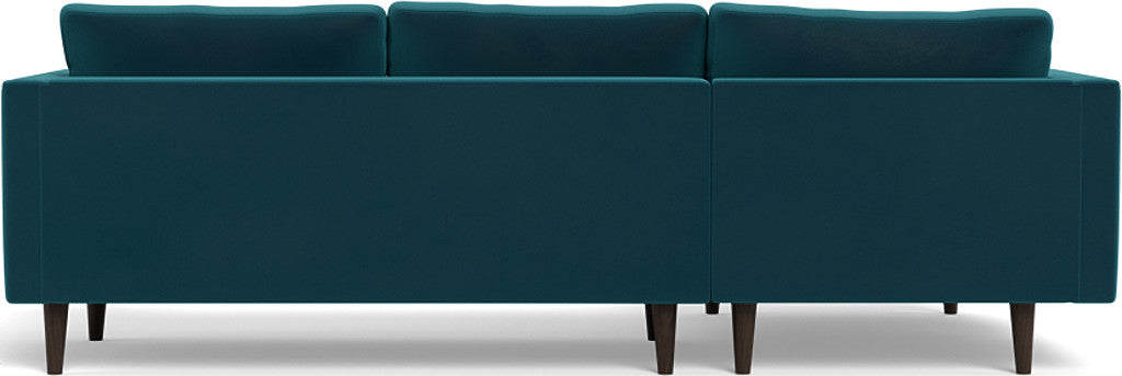 Ladybird 102" Left Chaise Sectional - Superb Peacock