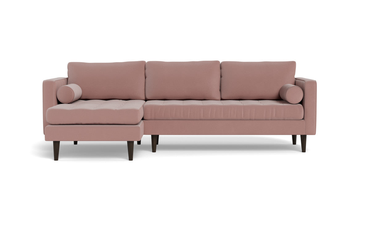 Ladybird 102" Left Chaise Sectional - Superb Peony