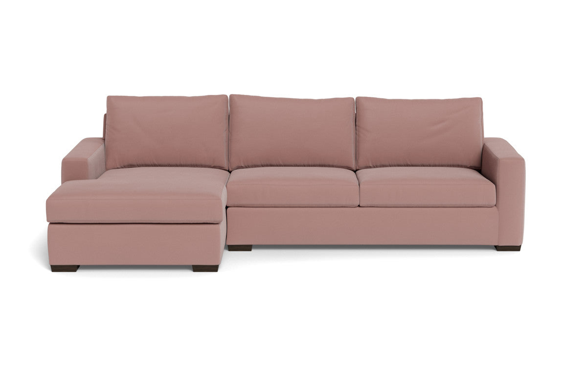 Mesa 123" Left Chaise Sectional - Superb Peony