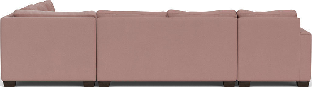 Track 141" Corner Sectionals W. Full Sleeper & Left Chaise - Superb Peony