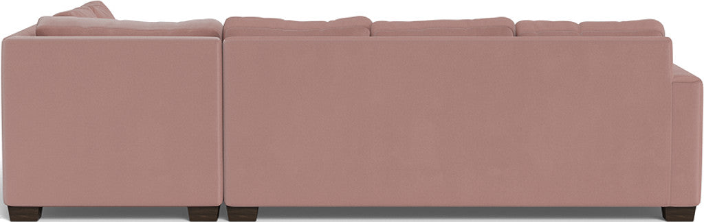 Track 121" Right Chaise Sectional - Superb Peony