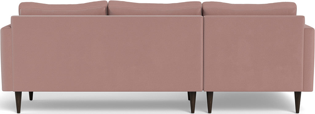 Wallace 98" Untufted Left Chaise Sectional - Superb Peacock