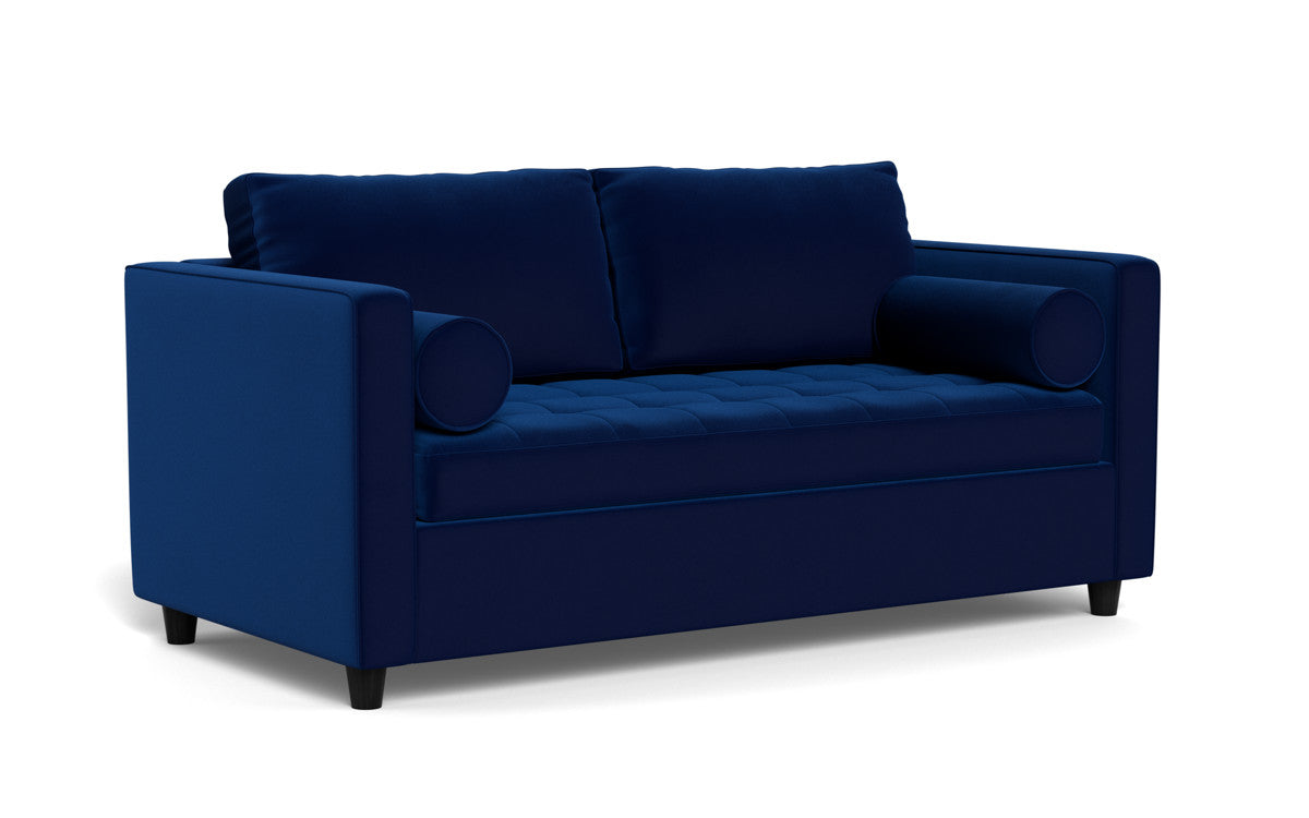 Ladybird 72" Full Sleeper Loveseat - Superb Cobalt