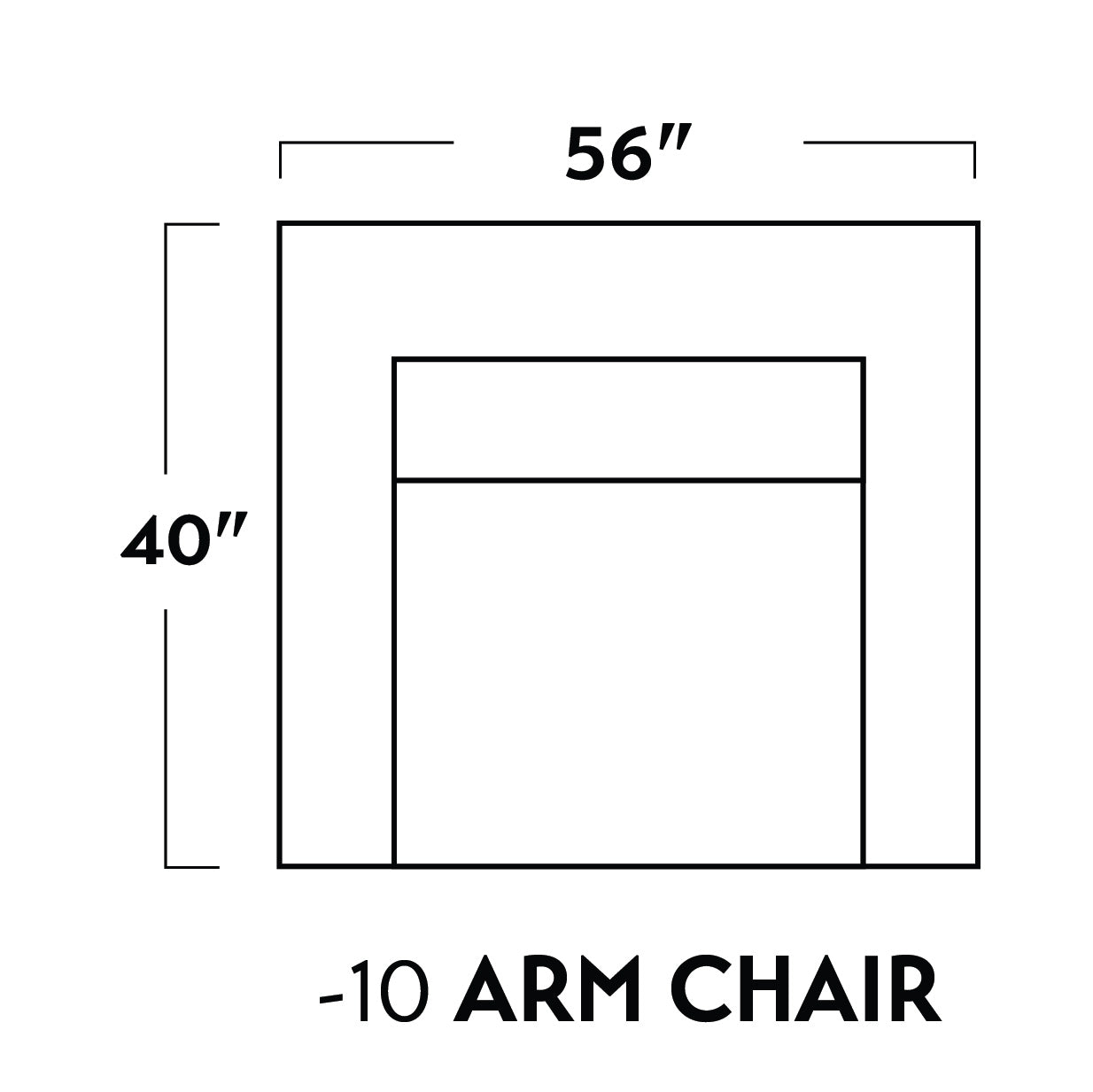 Soco 56" Chair - Peyton Slate