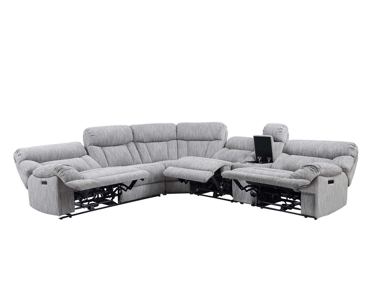 Parker 6 Piece Power Sectional -