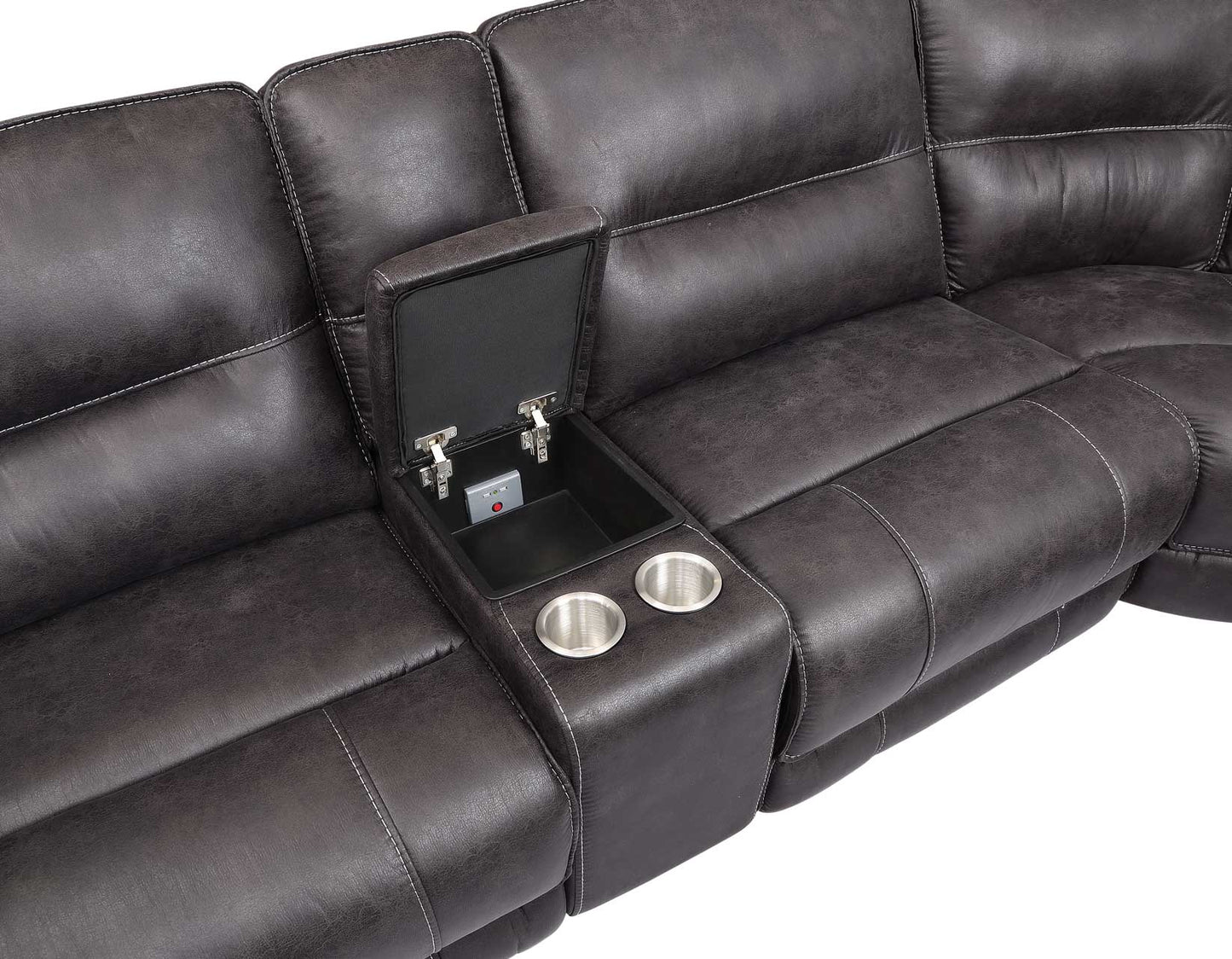 Owen 6 Piece Power Sectional -