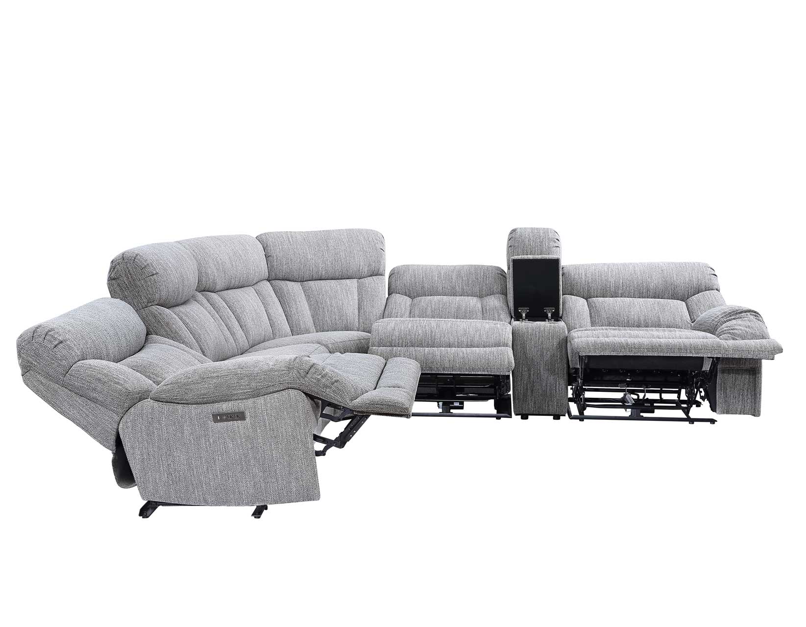 Parker 6 Piece Power Sectional -