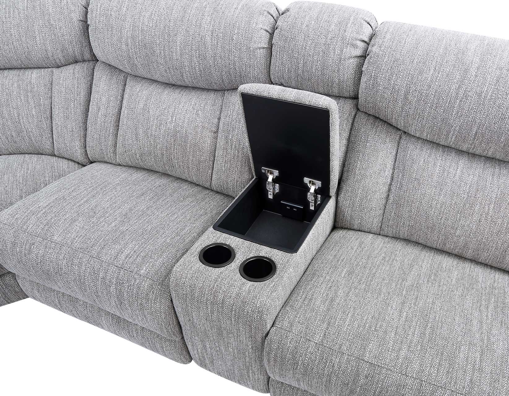 Parker 6 Piece Power Sectional -
