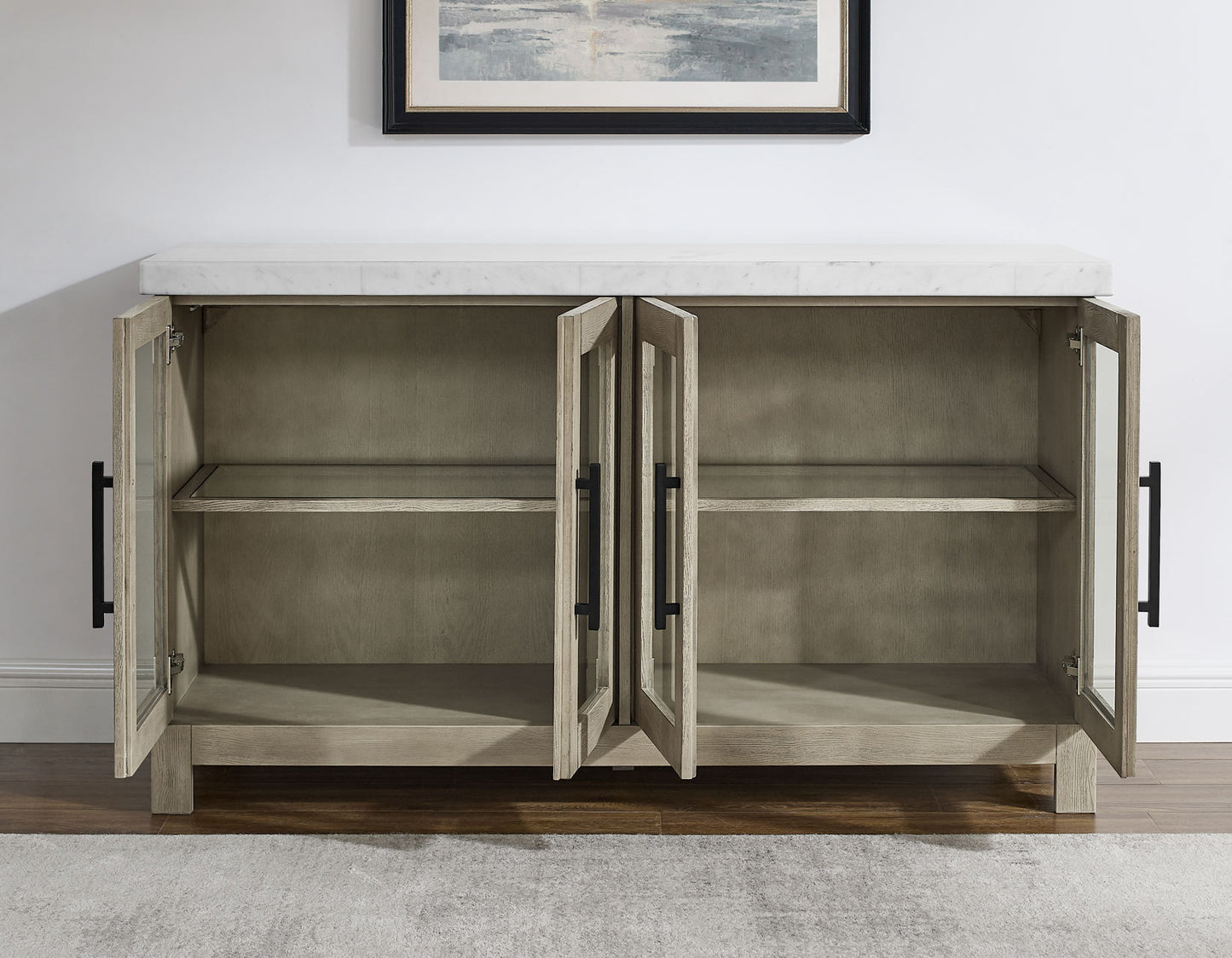 Carley Marble Top Cabinet -