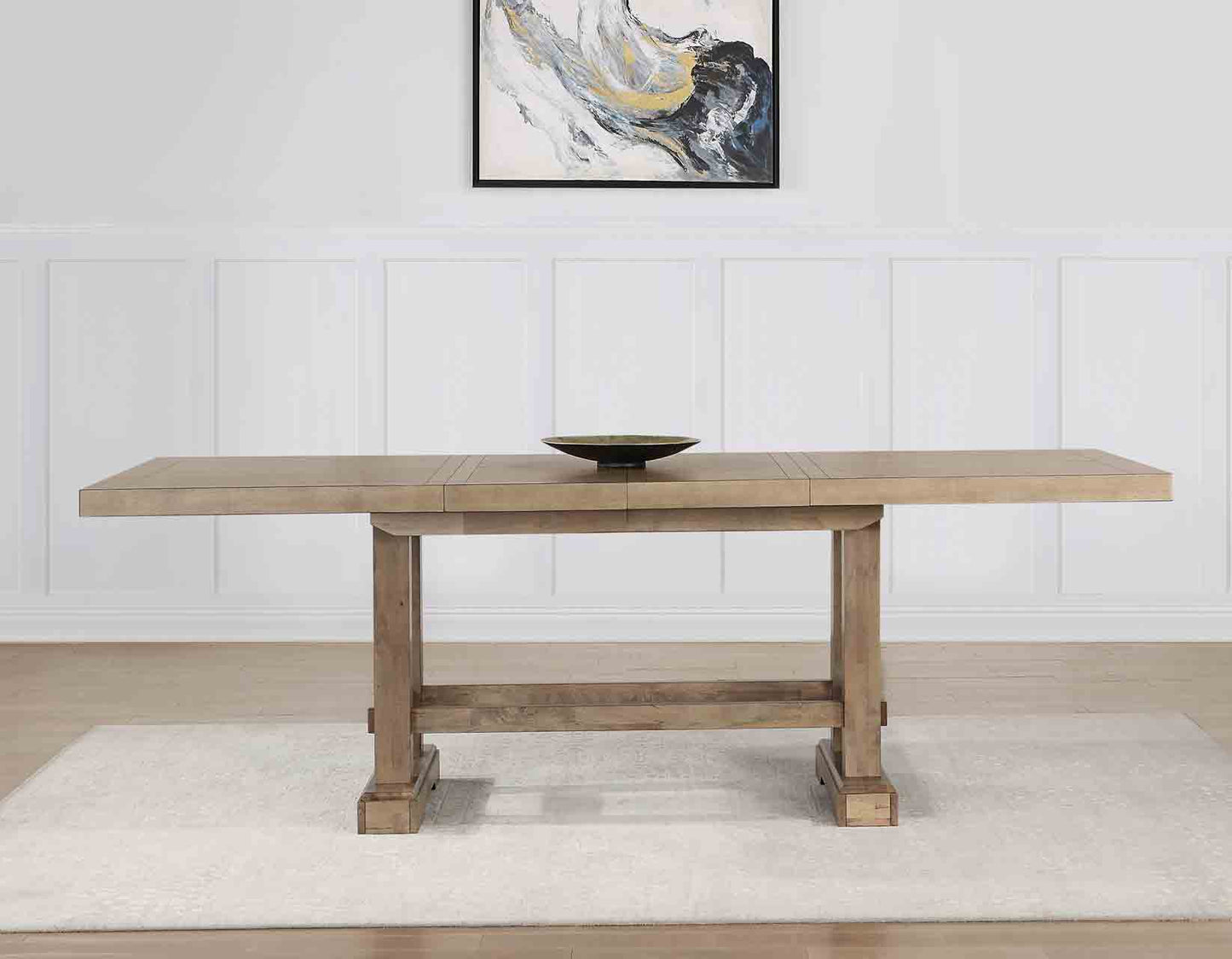 Nara 108" Rectangle Sand Counter Height Table -