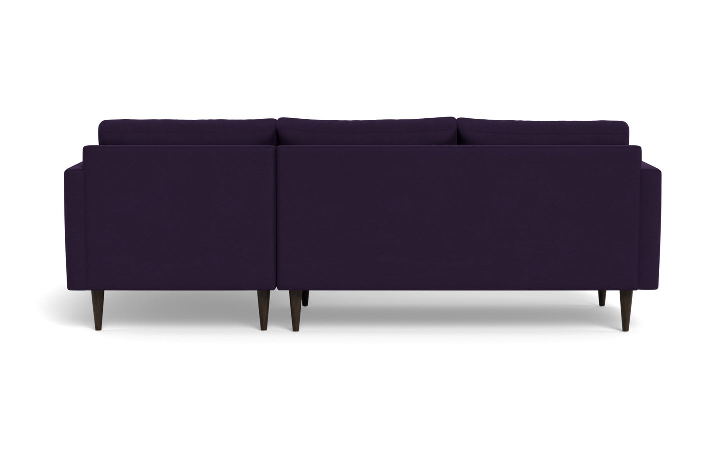 Wallace 98" Untufted Right Chaise Sectional - Sorrento Sunflower