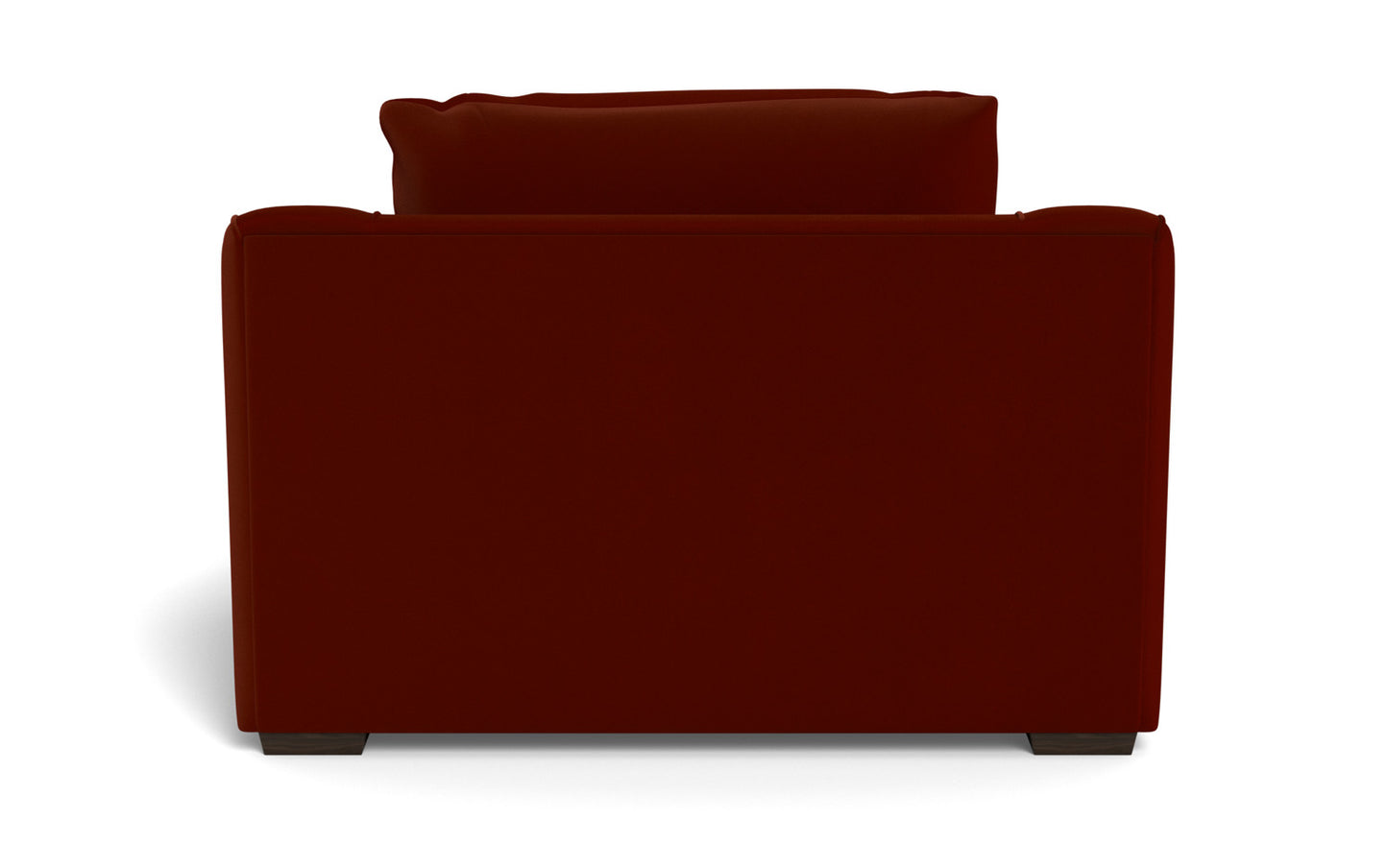 Austonian 56" Arm Chair - Superb Rust