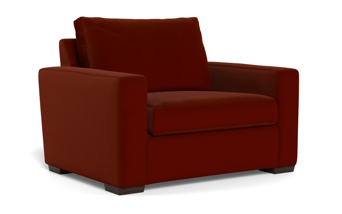 Mesa 52" Arm Chair - Superb Rust