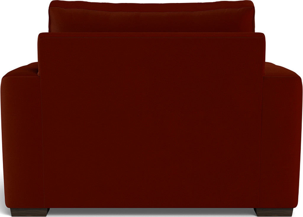 Mesa 52" Arm Chair - Superb Rust
