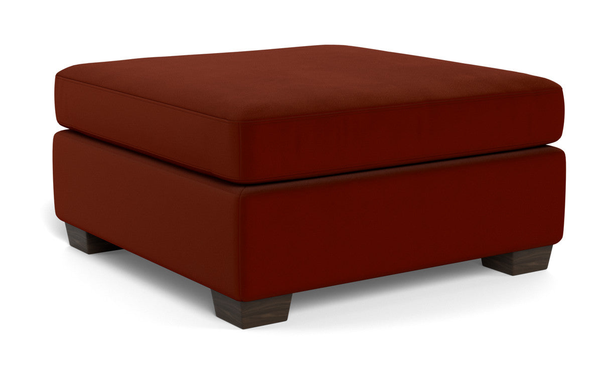 Mesa Storage Cocktail Ottoman - Superb Rust
