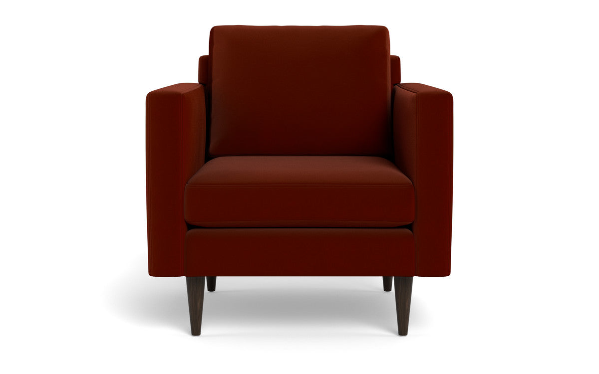 Wallace 34" Untufted Arm Chair - Superb Peony