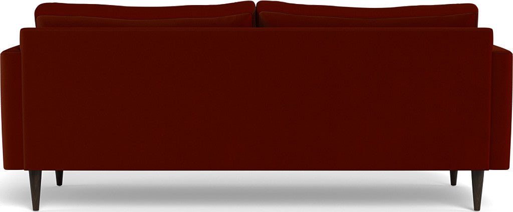 Wallace 85" Untufted Sofa - Superb Rust