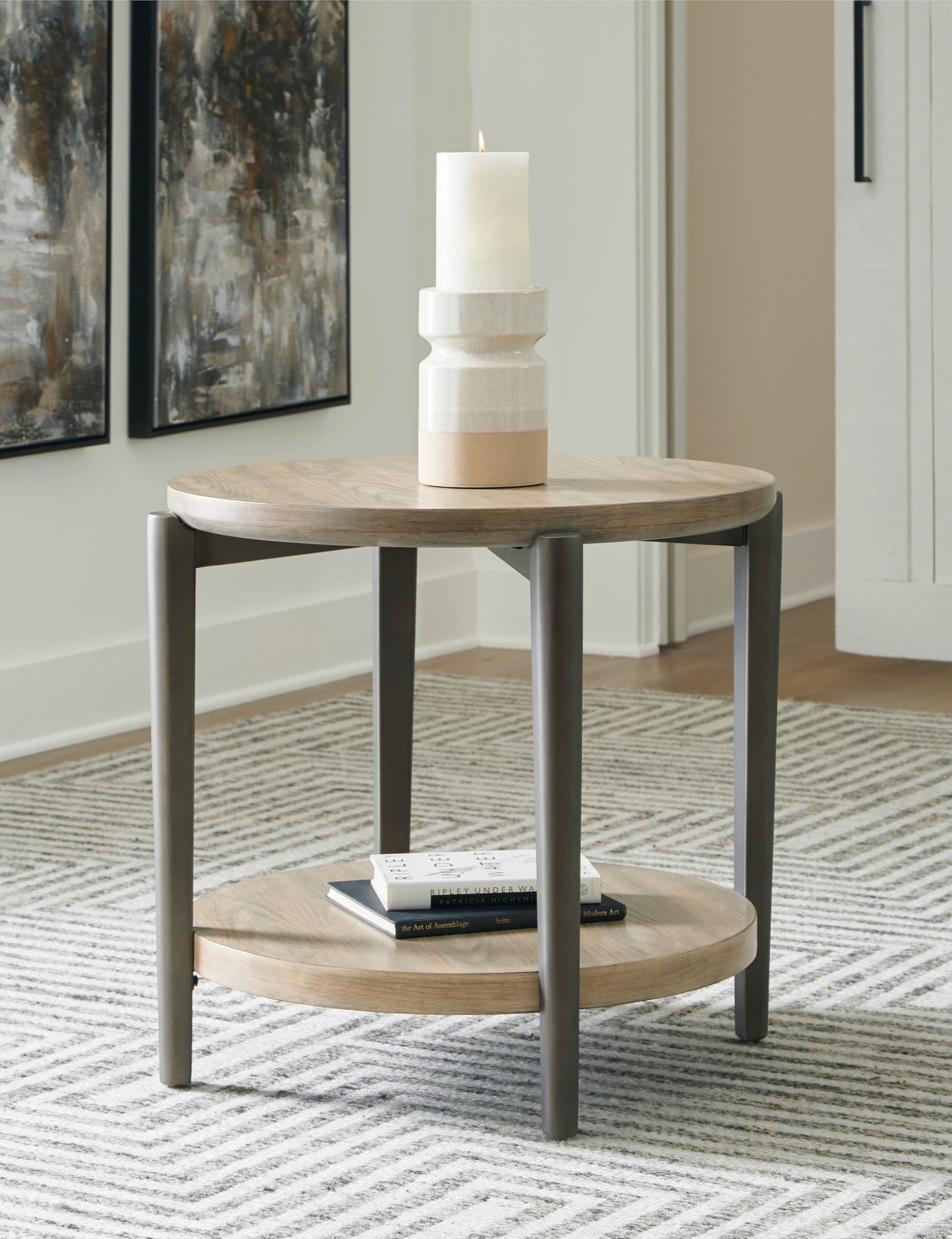 Dylan Round End Table -