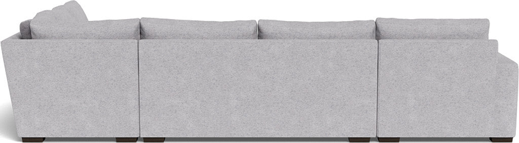 Mesa 156" Corner Sectionals w. Left Chaise - Travis Pewter