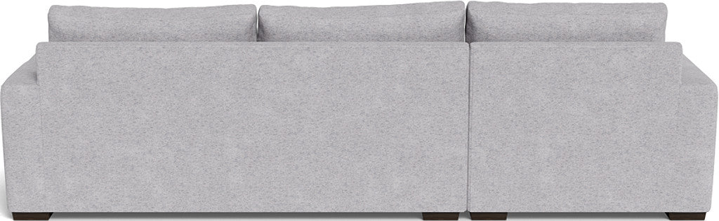 Mesa 123" Left Chaise Sectional - Travis Pewter