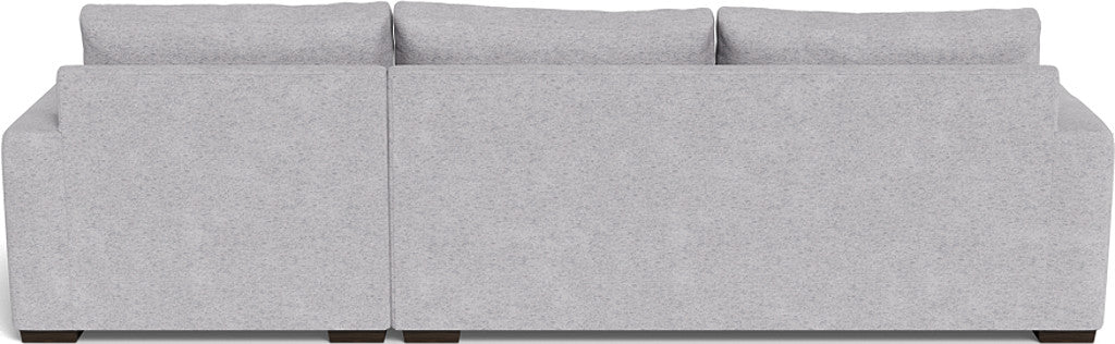 Mesa 123" Right Chaise Sectional - Travis Pewter