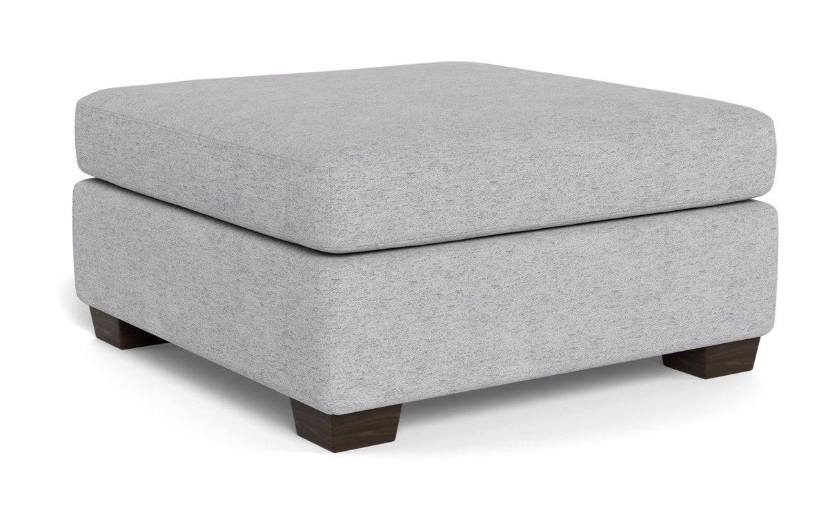 Mesa Storage Cocktail Ottoman - Travis Pewter