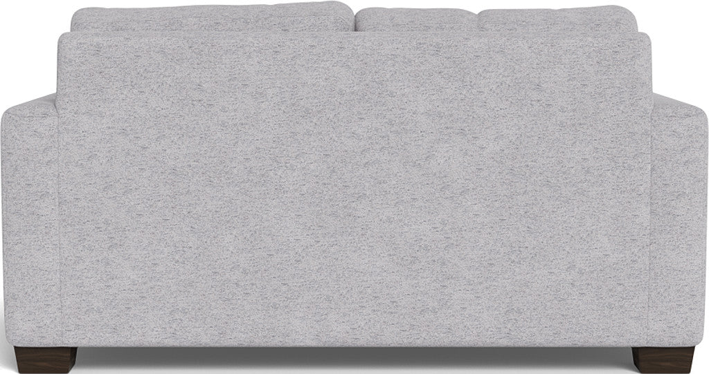 Track 62" Loveseat - Travis Pewter