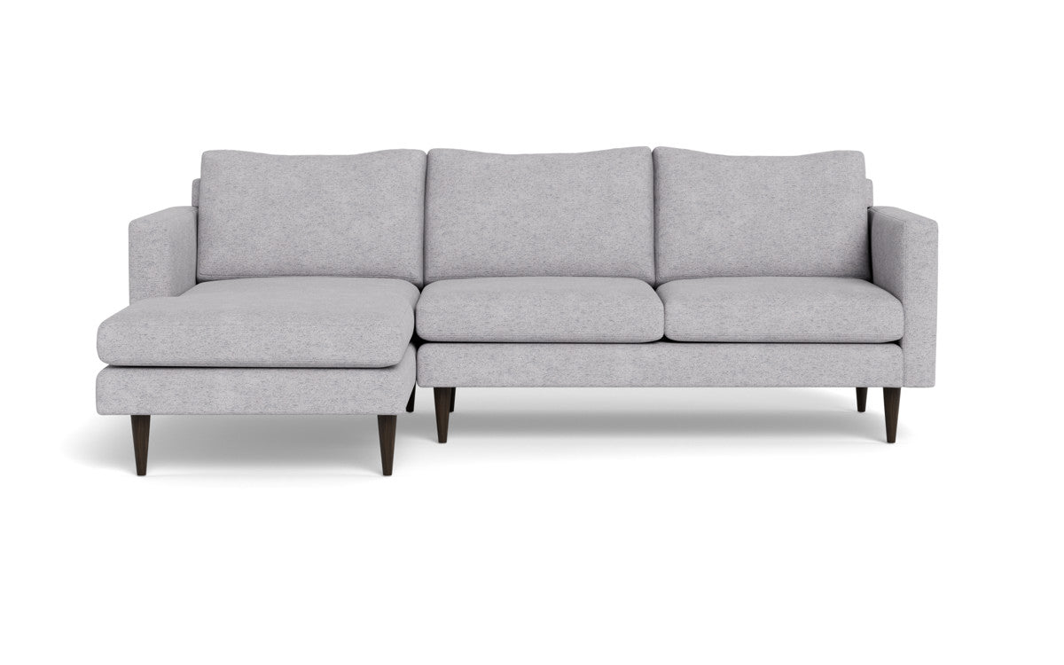 Wallace 98" Untufted Left Chaise Sectional - Toscana Otter