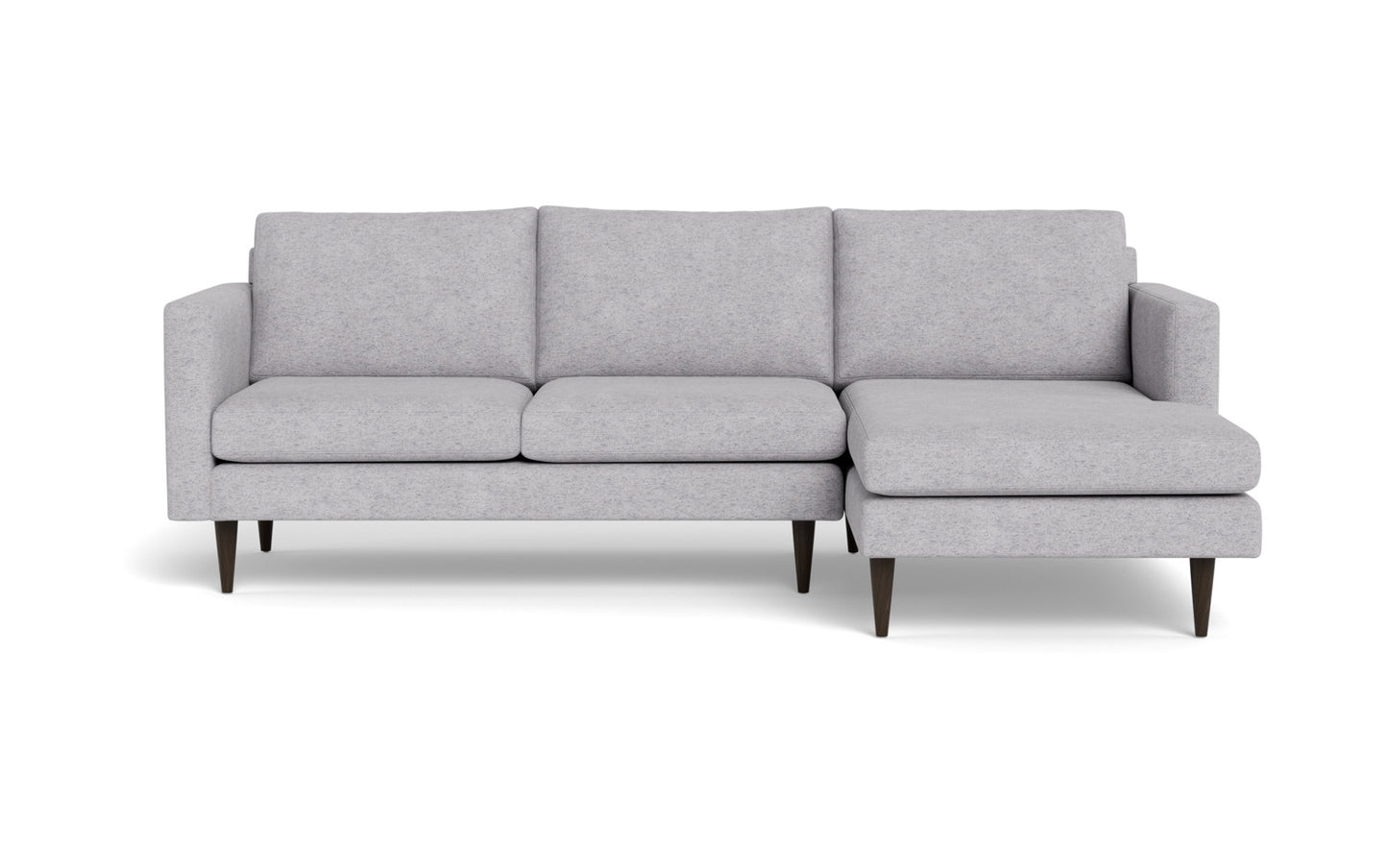 Wallace 98" Untufted Right Chaise Sectional - Toscana Otter
